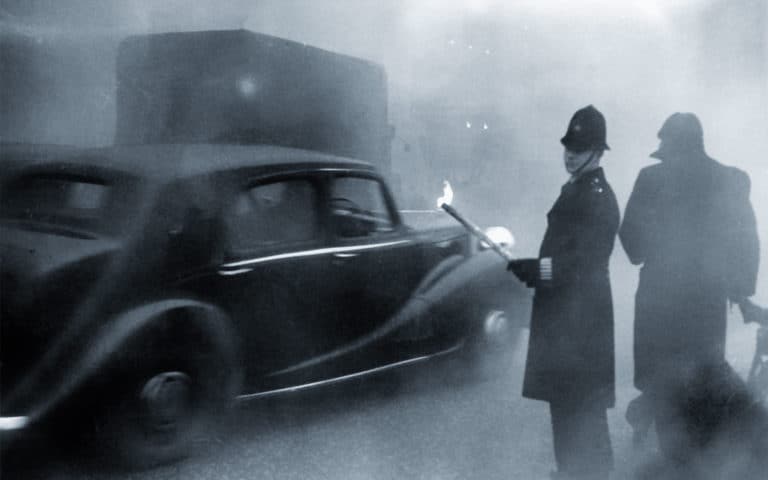 Smog in London 1952